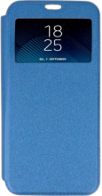 Funda Tapa Libro Ventana para Lg K40 Azul Compatible