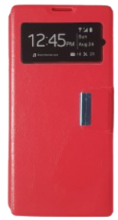 Funda Tapa Libro Ventana con Pestaa Autocierre para Samsung Galaxy S8 Plus G955 Rojo Compatible