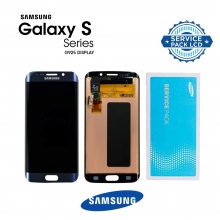 Pantalla para Samsung Galaxy S6 Edge G925 Negro GH97-17162A/17317A/17334Aservice Pack Original