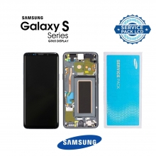 Pantalla para Samsung Galaxy S9 Plus G965 Titanium Gray Gris Titanio GH97-21691C/21692C Service Pack Original