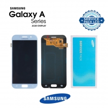 Pantalla para Samsung Galaxy A5 2017 A520 Azul GH97-19733C Service Pack Original