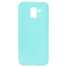 Funda Silicona para Samsung Galaxy J6 J600 Azul Compatible