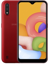 Samsung Galaxy A01 A015F 16gb Dual SIM Libre Red Non Euro Spec Punto Verde