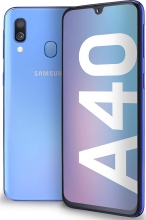 Samsung Galaxy A40 A405 64gb Dual SIM Libre Blue Punto Verde