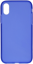 Funda Silicona para Apple iPhone XS Max Azul Compatible