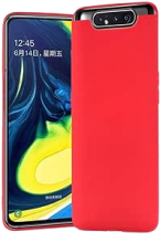 Funda Silicona para Samsung Galaxy A80 A805 Rojo Compatible