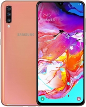 Samsung Galaxy A70 A705F 128gb Dual SIM Libre Coral Punto Verde