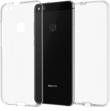 Funda Silicona Doble para Huawei P10 Lite Transparente Compatible