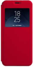 Funda Tapa Libro para Samsung Galaxy A10 A105 / M10 M105 Rojo Compatible